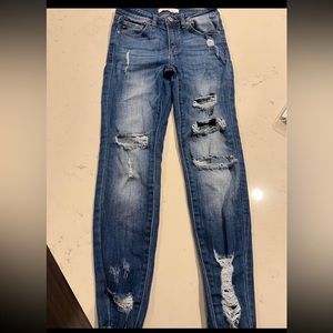 Kancan ripped skinny jeans